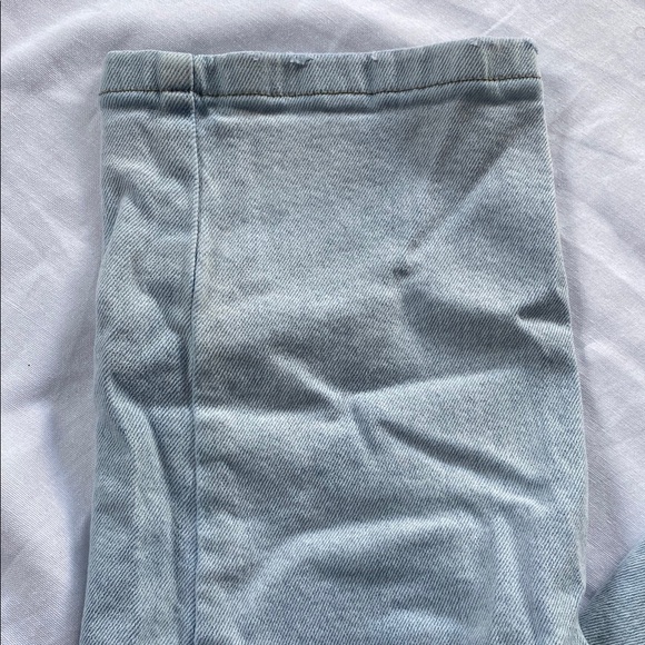 Super High-Rise Straight Wild Fable Size 0 Distressed Jeans - Picture 7 of 7